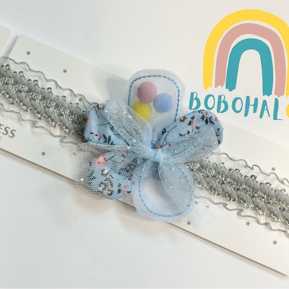 Set of 3 Mix & Match Baby/Toddler handmade headband - Picture 4 of 12